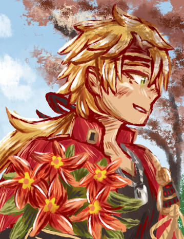 sketch - bust (hybrid)